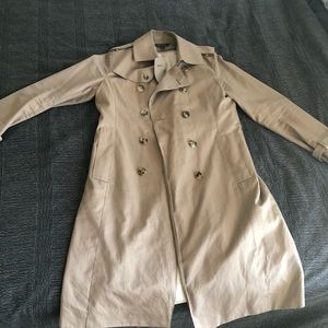 Brooks Brothers Double-Breasted Trench Coat Sz 6